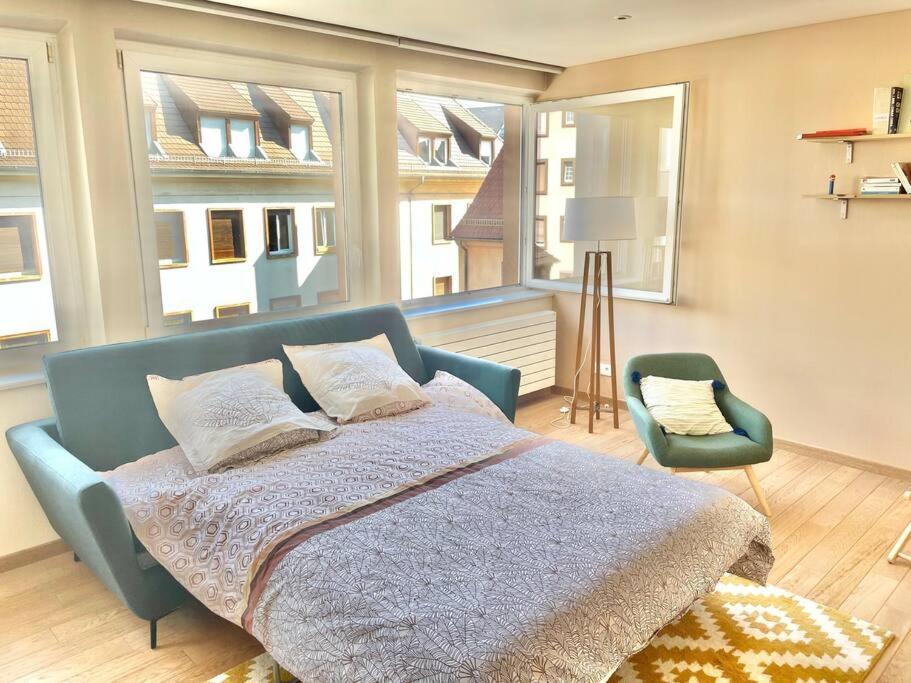 Appartement Spacieux Au Coeur De Strasbourg Bagian luar foto